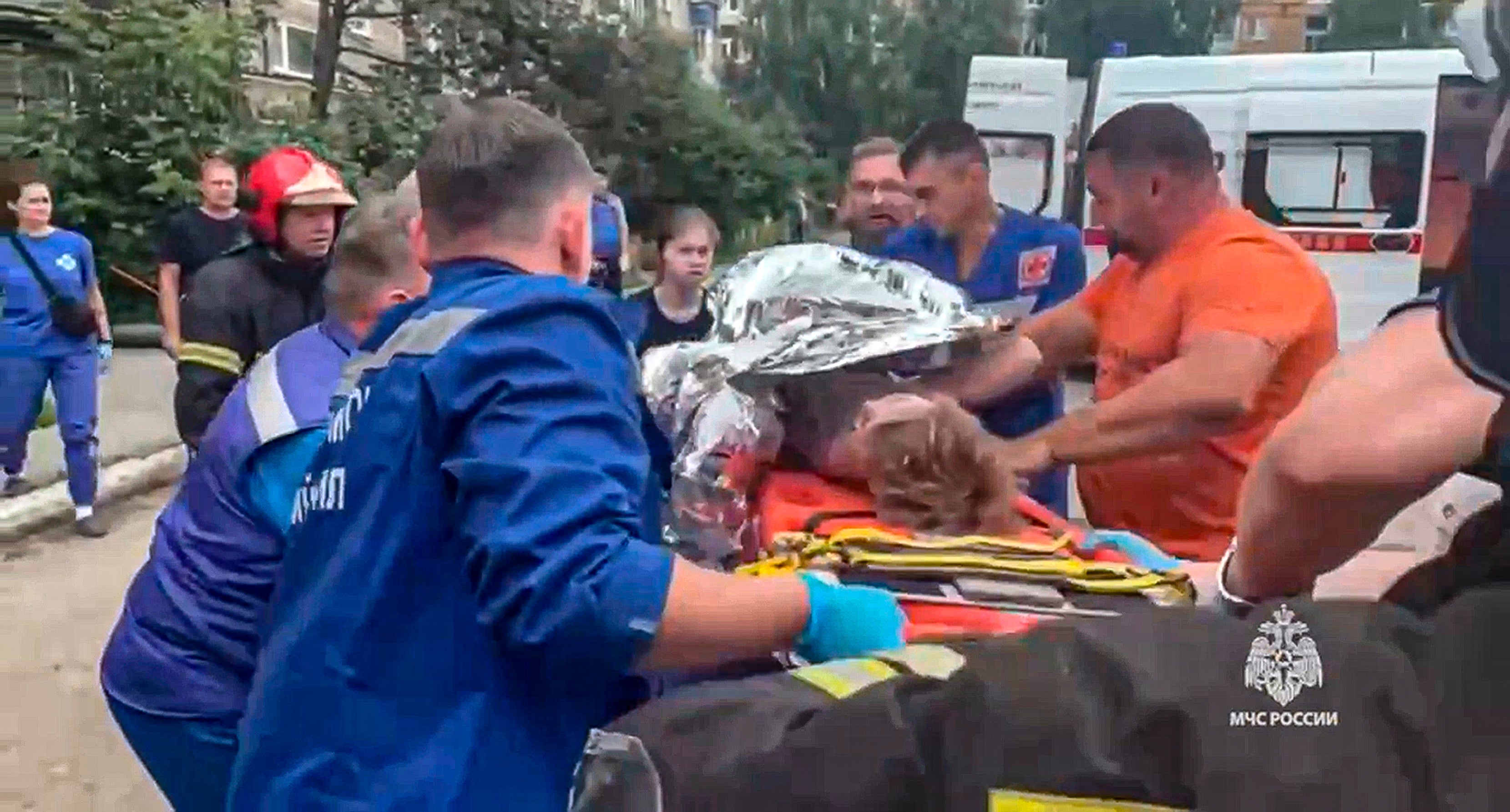 Russia Building Collapse