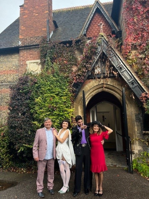 Rob with Loti, her partner Johnny, and Alison