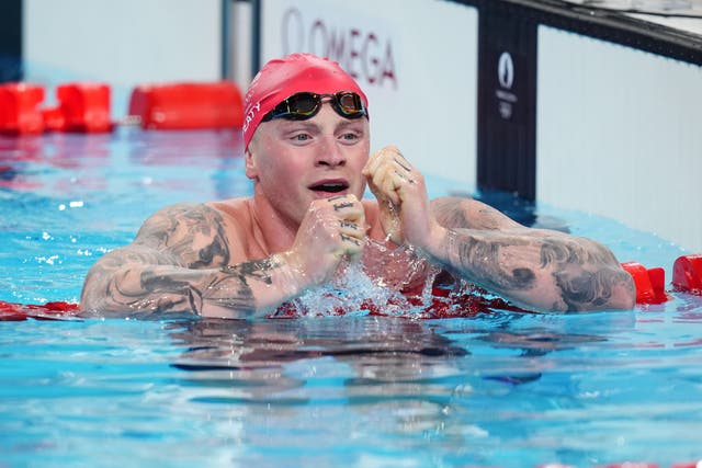 Adam Peaty tested positive for Covid hours after winning Olympic silver in the men’s 100 metres breaststroke final (John Walton/PA)