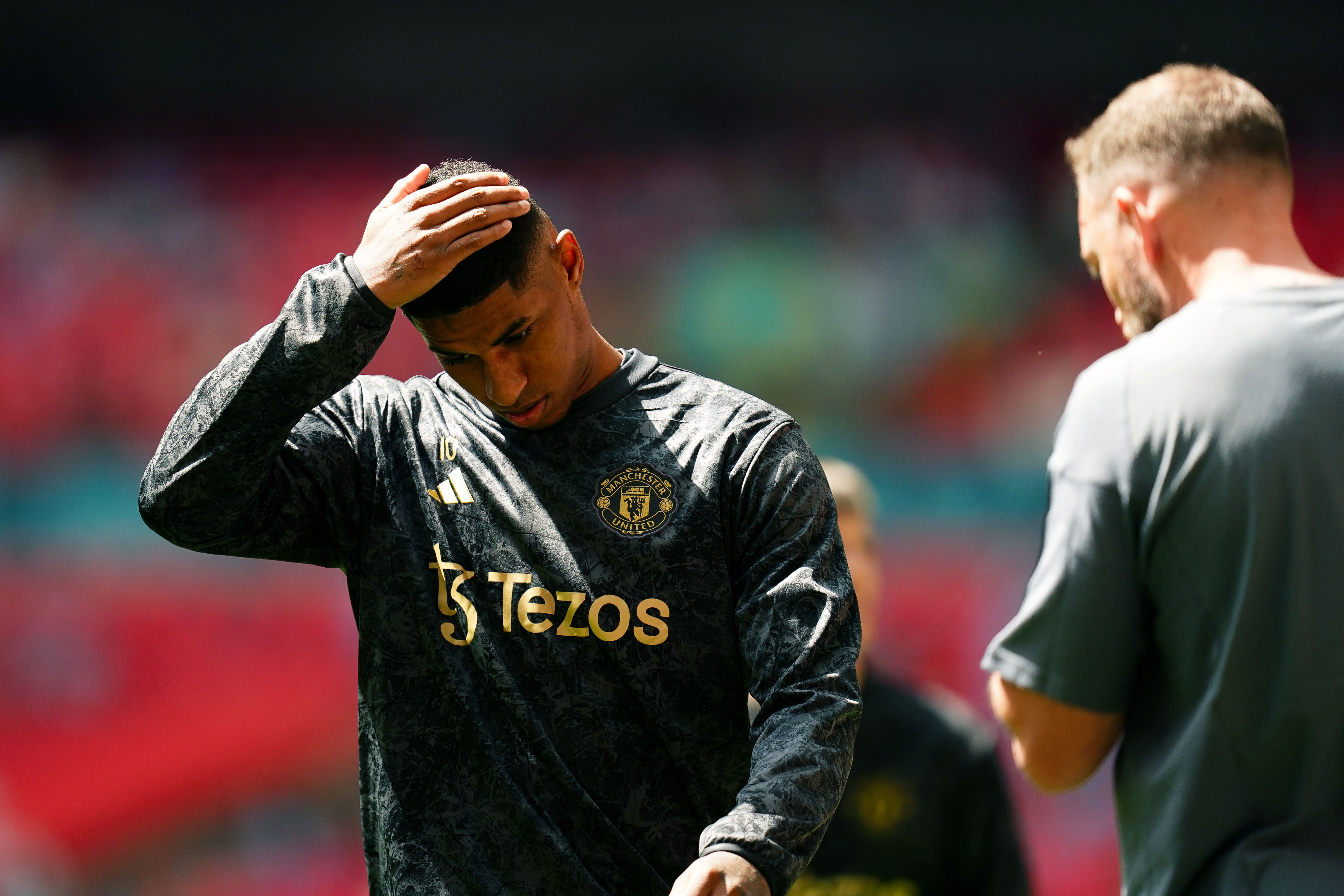 Marcus Rashford is unlikely to be risked in Manchester United’s final pre-season friendly against Liverpool (John Walton/PA)