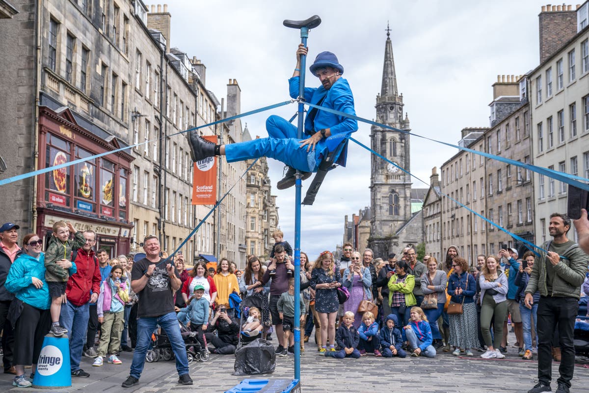 Three men fainted and eleven walked out of my Edinburgh Fringe show, says comedian
