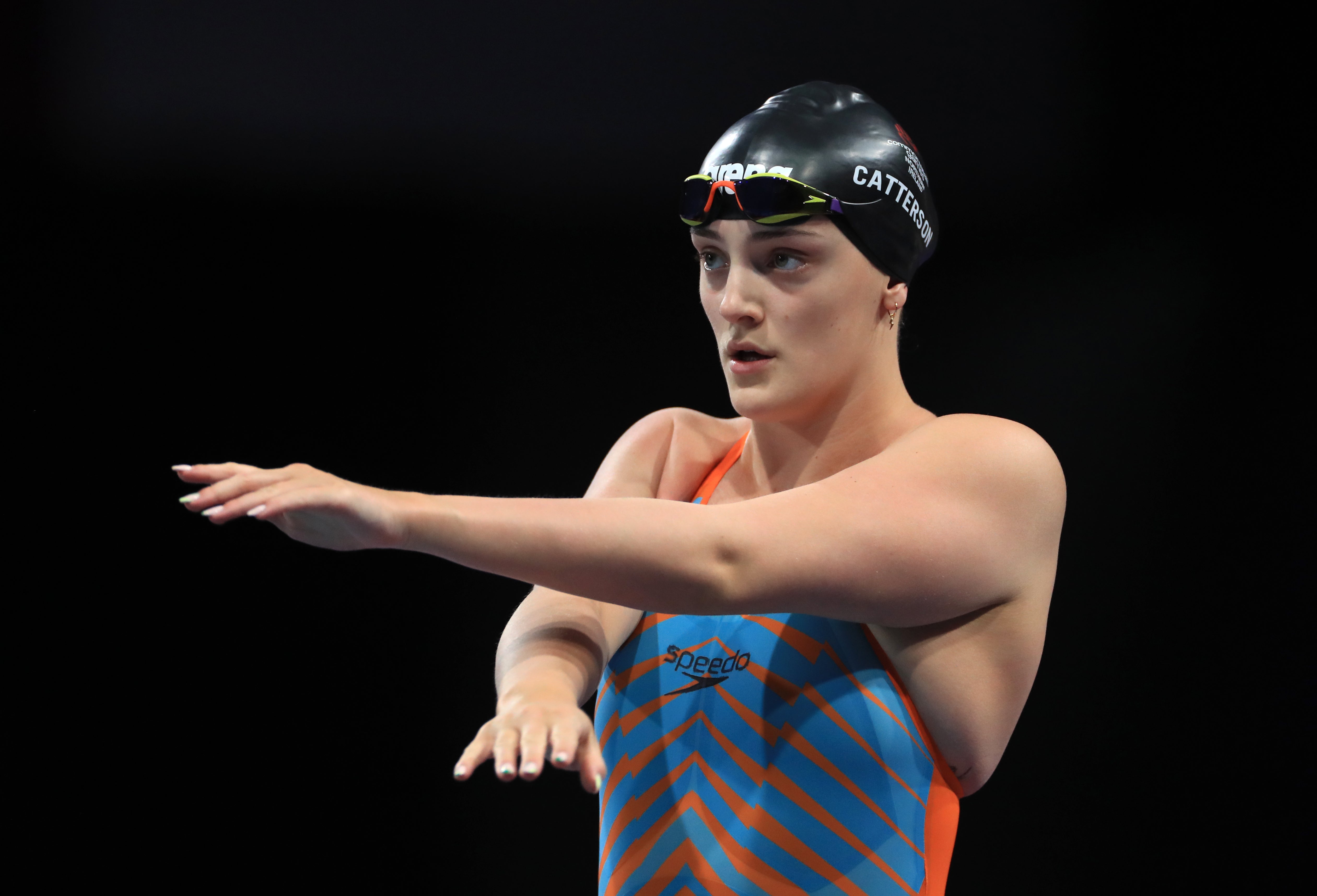 Northern Ireland’s Victoria Catterson in the women’s 200m freestyle final at Sandwell aquatics centre on day one of 2022 Commonwealth Games in Birmingham (Bradley Collyer/PA)