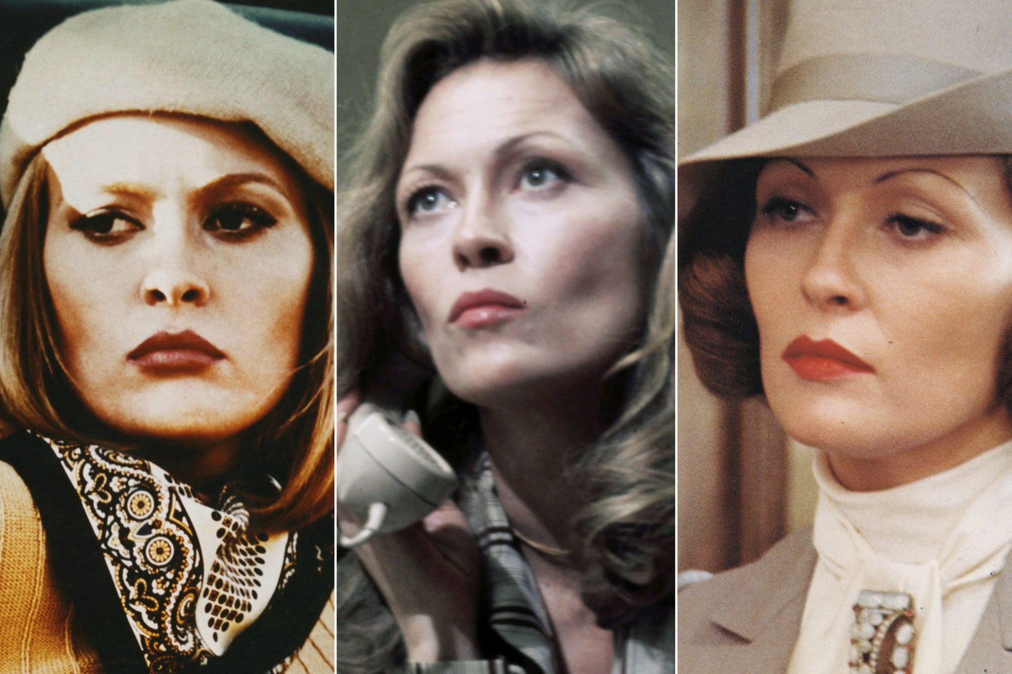 Classic roles: Dunaway in ‘Bonnie and Clyde’, ‘Network’ and ‘Chinatown’