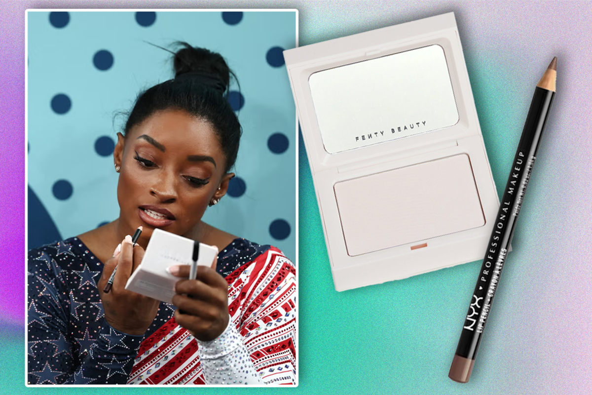 Simone Biles wore these drugstore beauty products in the Olympic final – including a £4 lip liner