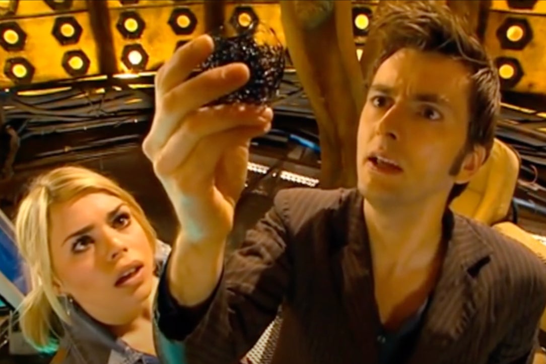 Billie Piper and David Tennant in ‘Fear Her’