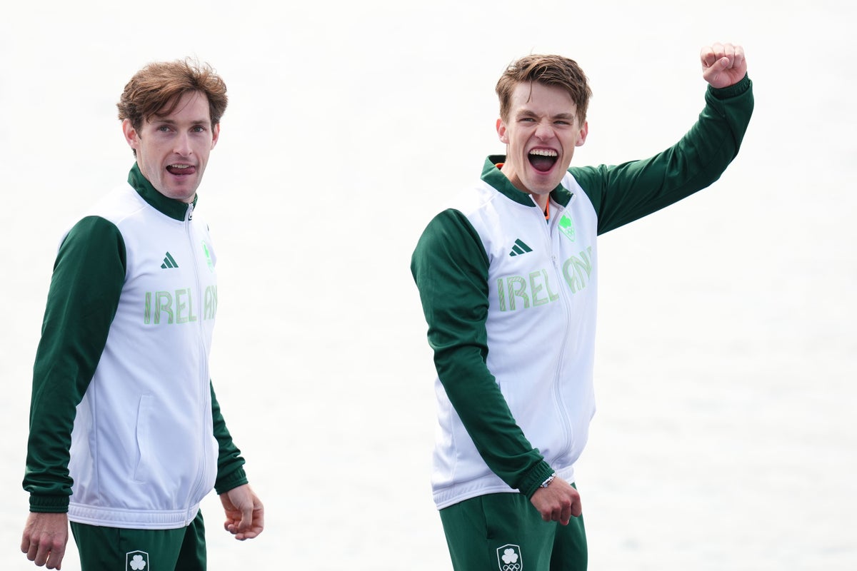 Fintan McCarthy and Paul O’Donovan write themselves into Irish Olympic history