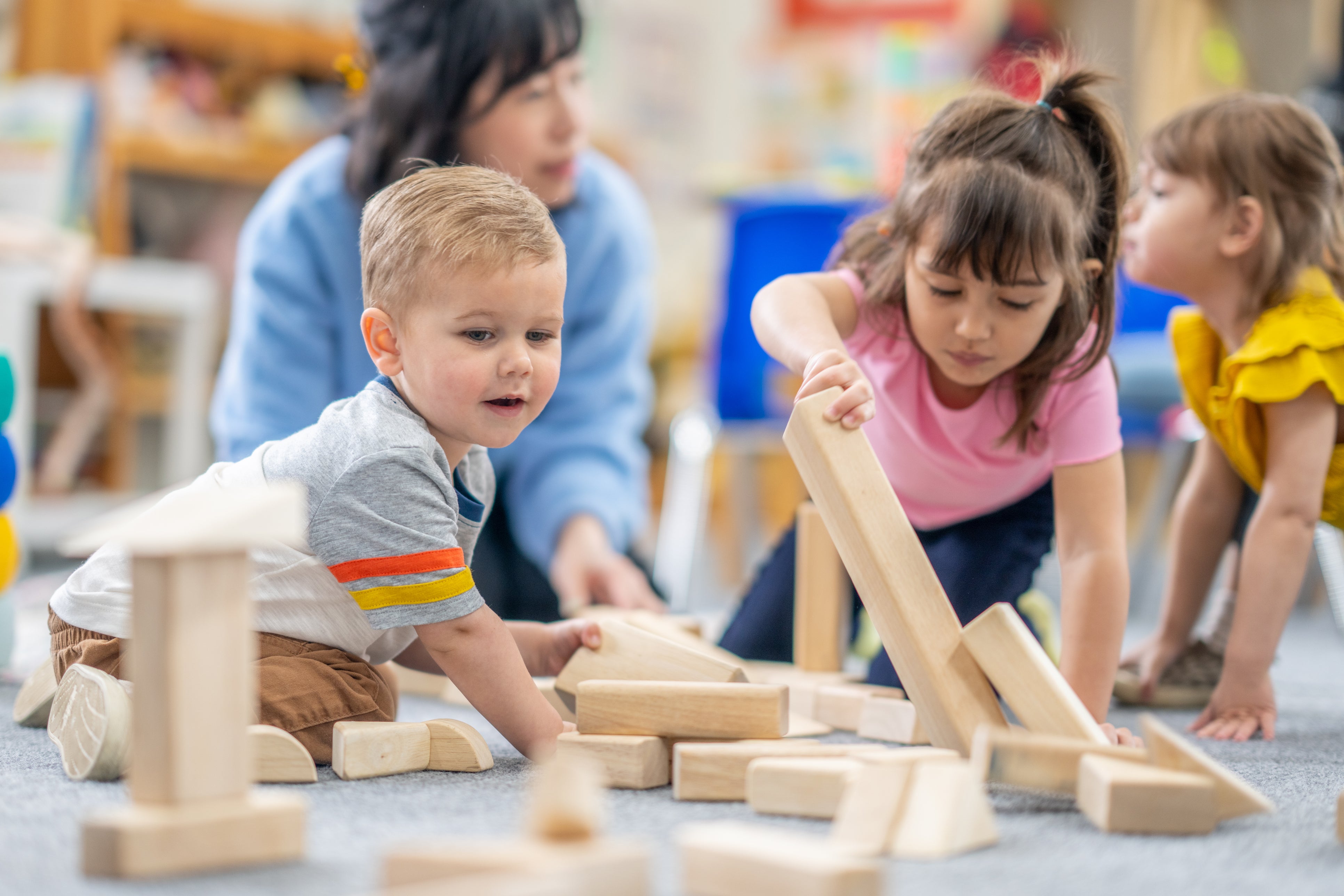 It is ver normal for young children to role play relationships as part of their development