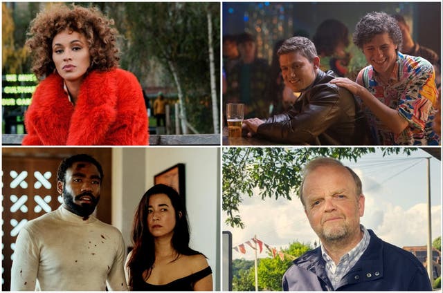 <p>Clockwise from top left: ‘Spent’, ‘Big Boys’, ‘Mr Bates vs The Post Office’, ‘Mr and Mrs Smith'</p>