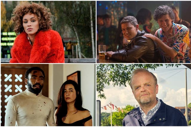 <p>Clockwise from top left: ‘Spent’, ‘Big Boys’, ‘Mr Bates vs The Post Office’, ‘Mr and Mrs Smith'</p>