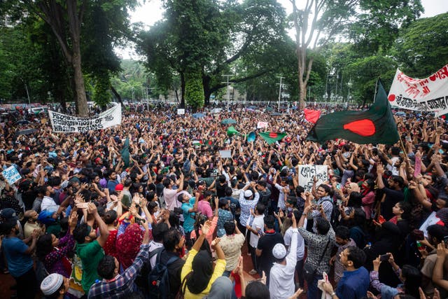 BANGLADESH-PROTESTAS