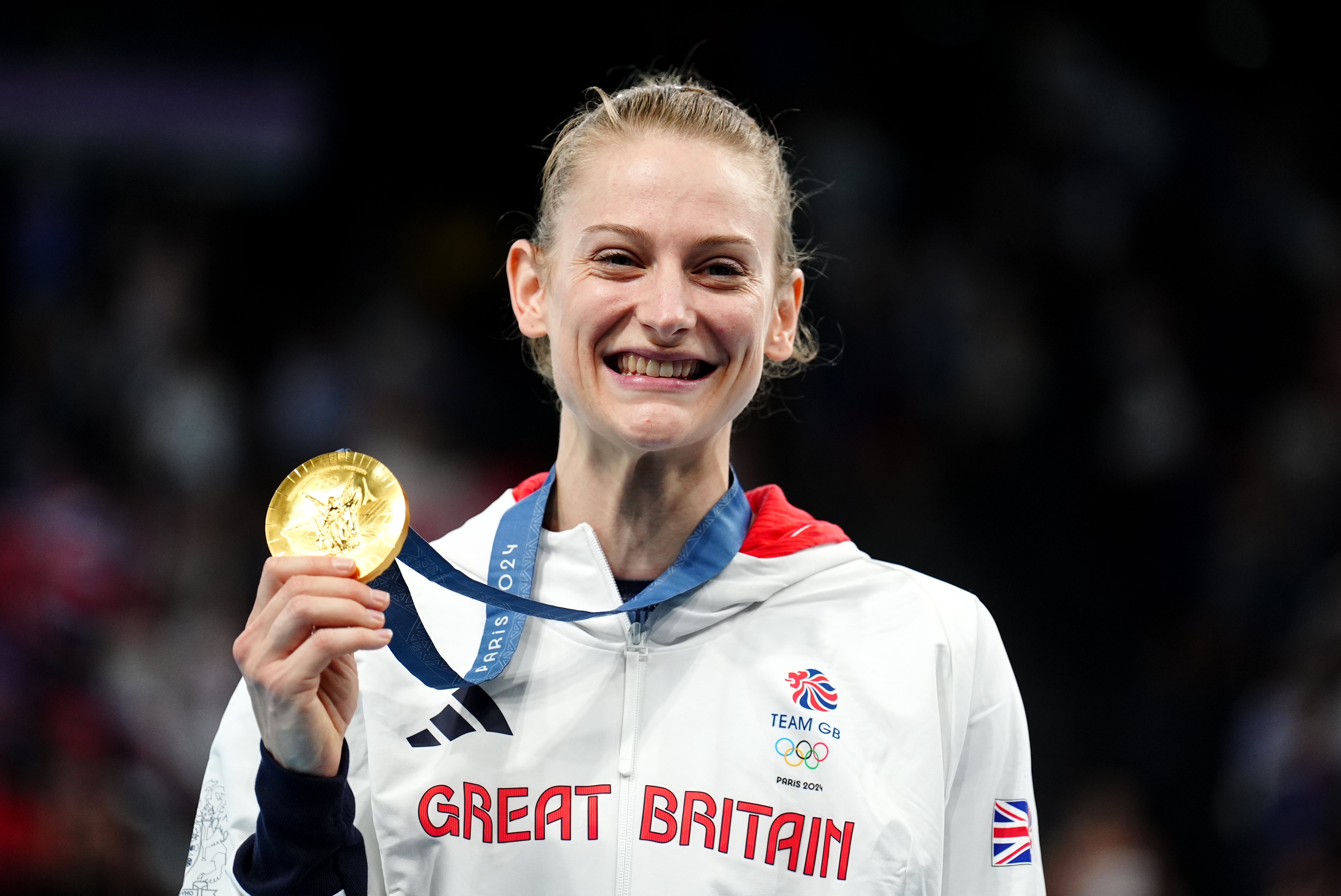 Bryony Page has an Olympic medal of every colour now (Mike Egerton/PA)