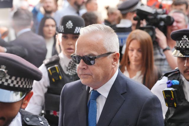 Huw Edwards court case (Jonathan Brady/PA)