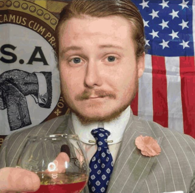 <p>Tristan Sartor, 26, of Ruffs Dale, Pennsylvania was arrested by FBI investigators this week for his involvement in the January 6th riot</p>