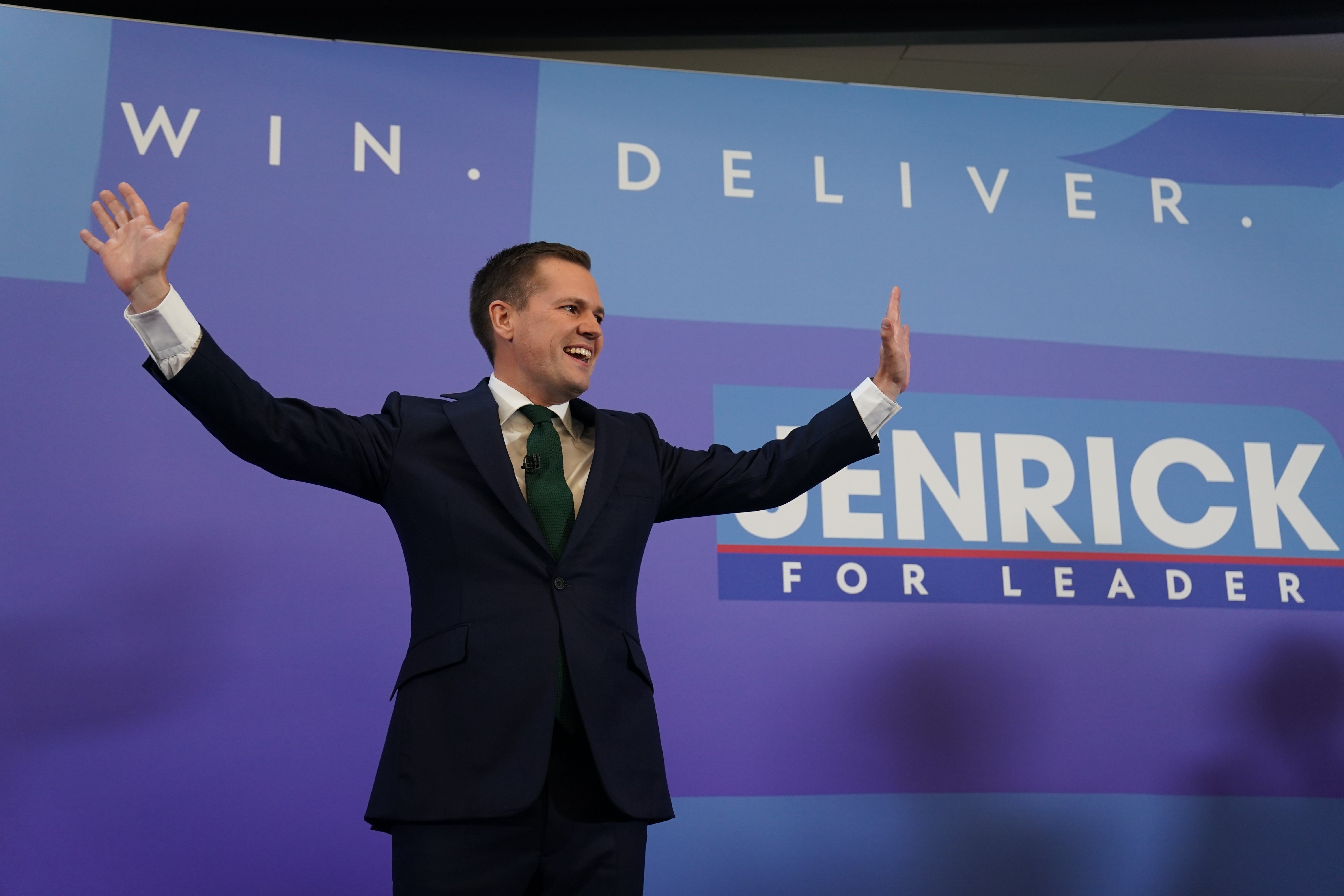 Former minister Robert Jenrick said immigration was the ‘principal’ reason for Conservative defeat at the general election as he launched his own leadership campaign on Friday. (Jacob King/PA)