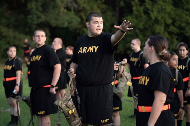 Army Training Recruits