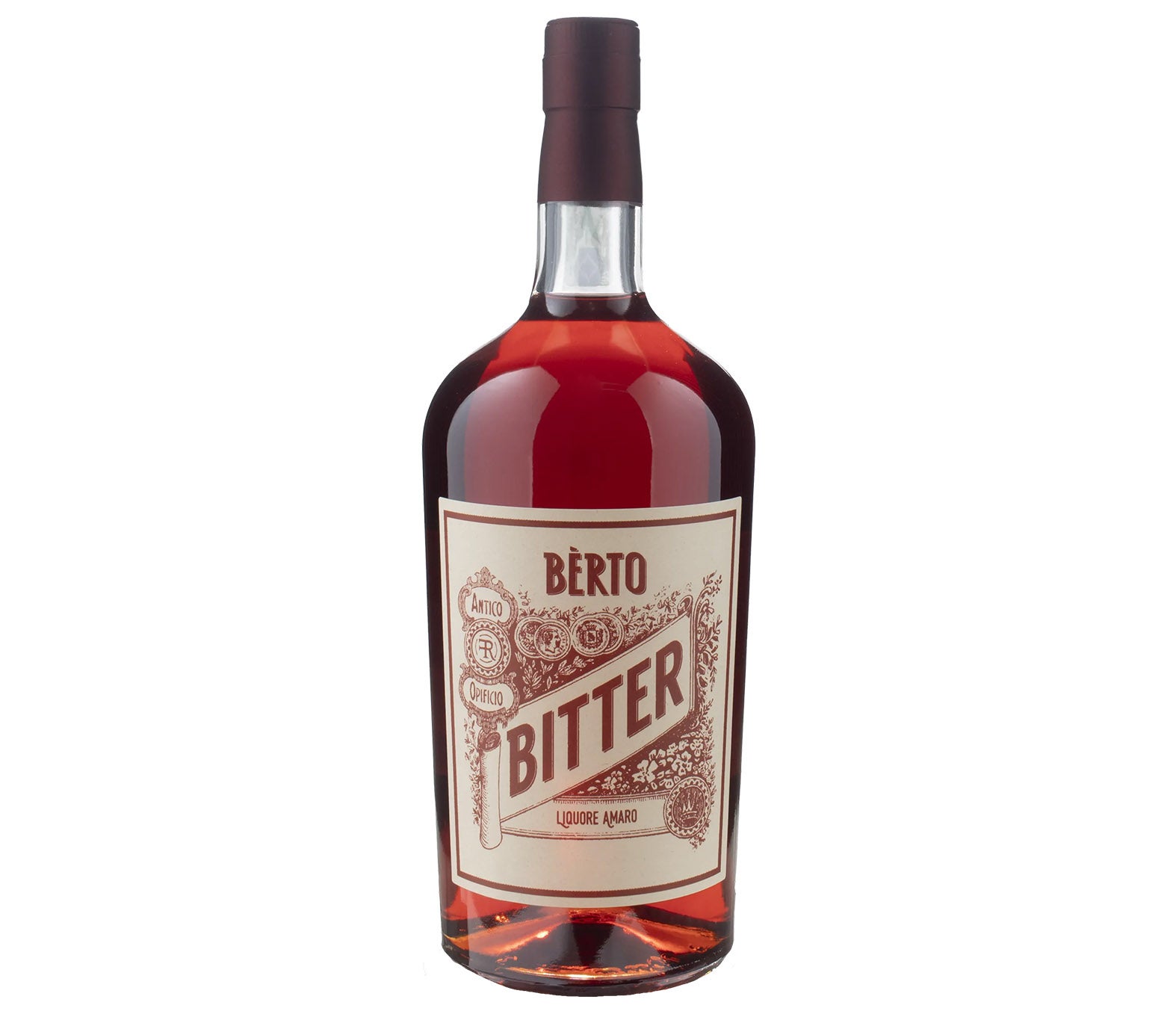 Berto Bitter Spritz eschews some of the additives that you’re likely to find in Campari and Aperol