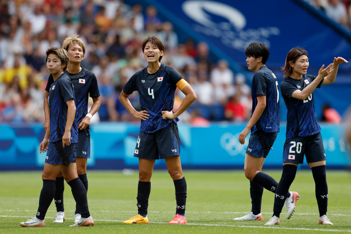 US women's soccer vs Japan