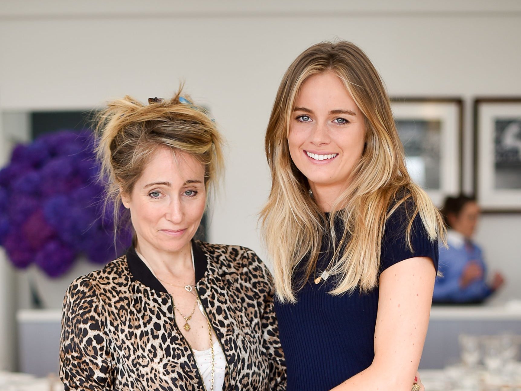 Pandora Cooper-Key and Cressida Bonas in 2016