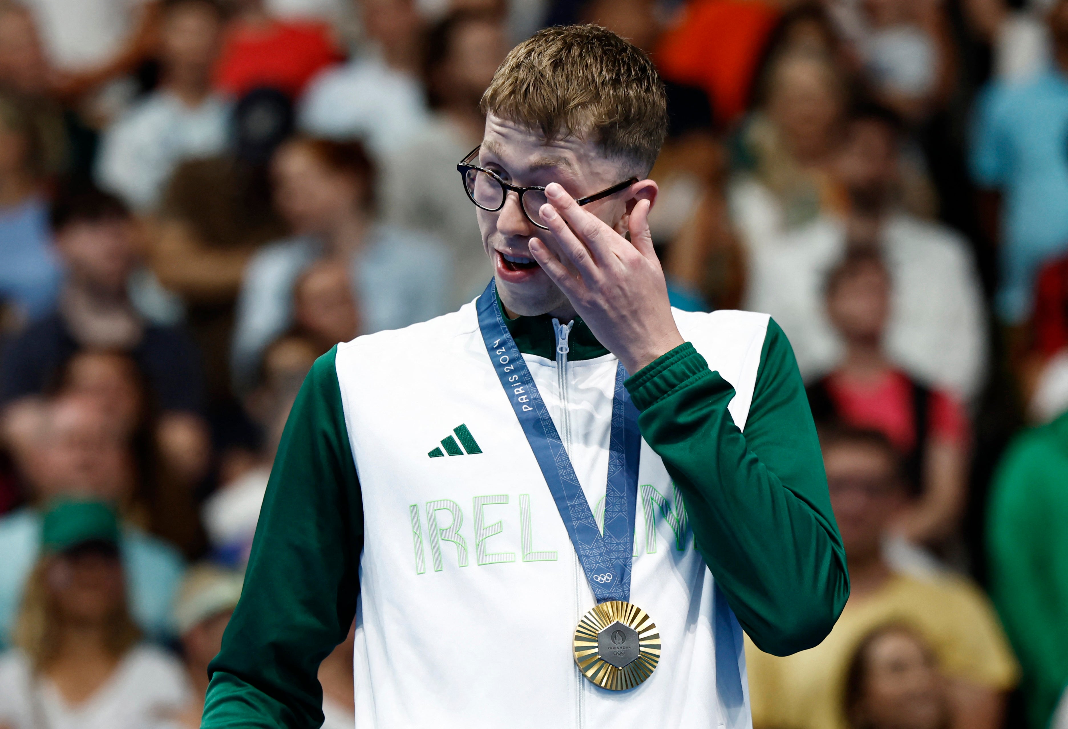 Wiffen was emotional about winning Olympic gold