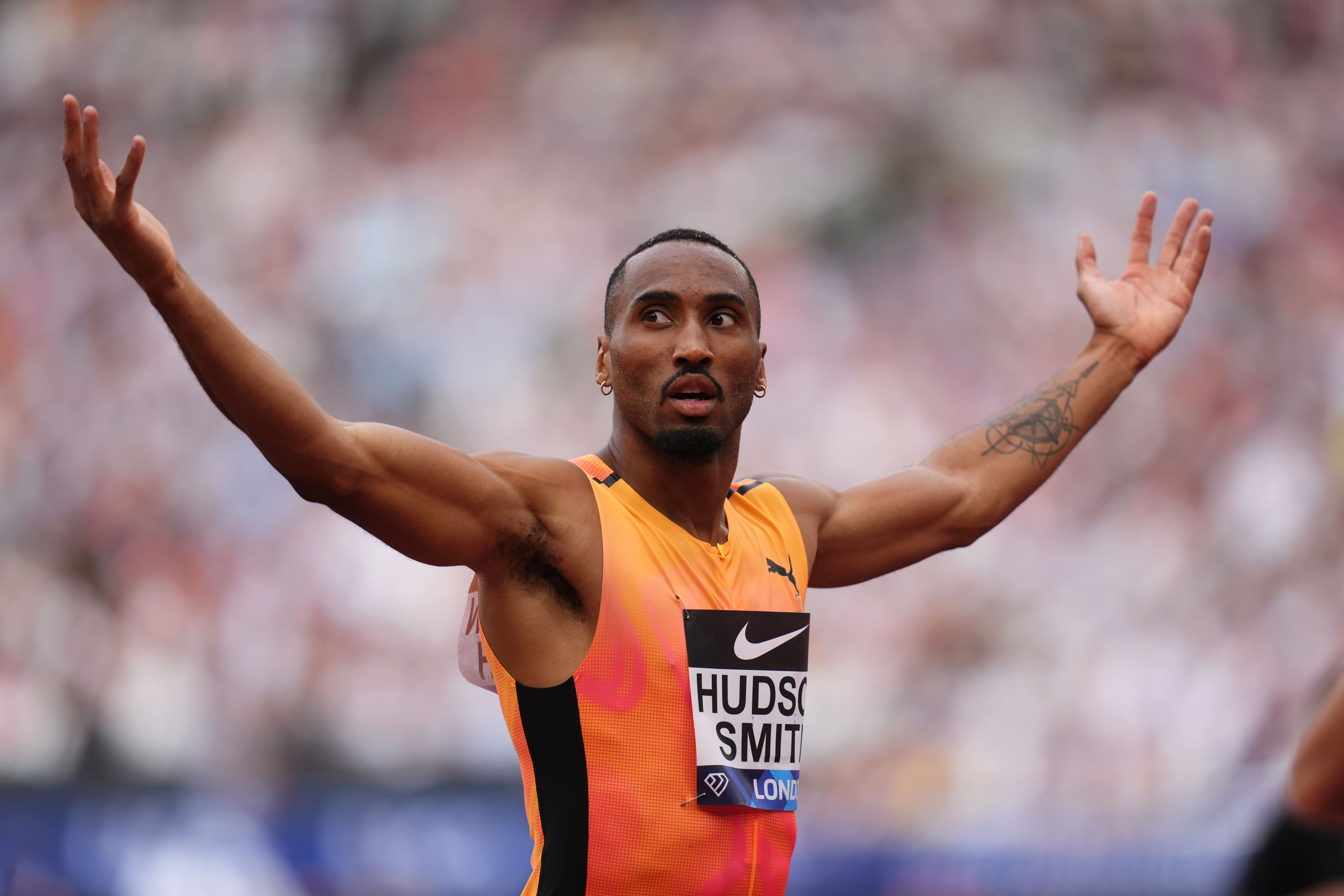 Noah Lyles has backed Hudson-Smith to win gold in Paris (John Walton/PA)