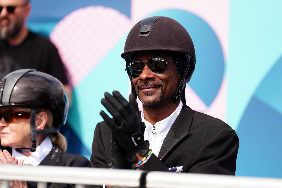 Snoop Dogg watches in full dressage gear as Team GB claim Olympic bronze despite Charlotte Dujardin absence