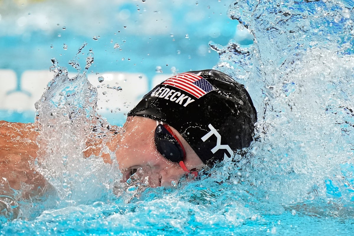 Katie Ledecky swims into history with 800 freestyle victory at the Paris Olympics