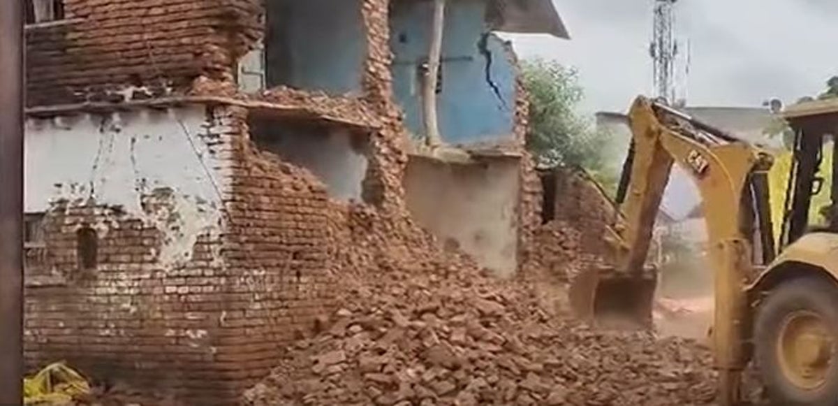 Nine children killed after wall collapses during religious event in India