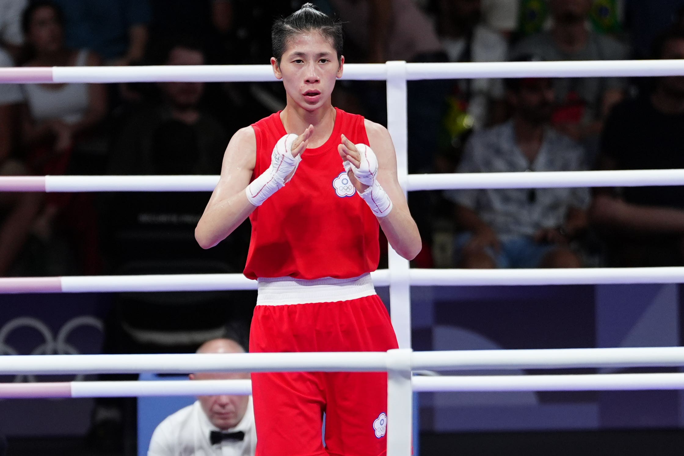 Lin Yu Ting has progressed to the semi-finals of the women’s boxing (Peter Byrne/PA)