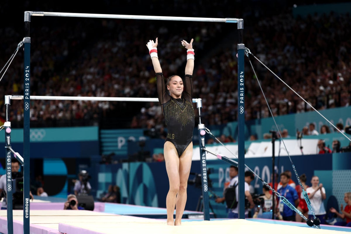 Who is Kaylia Nemour? The French-born gymnast bidding to make Olympics history for Algeria