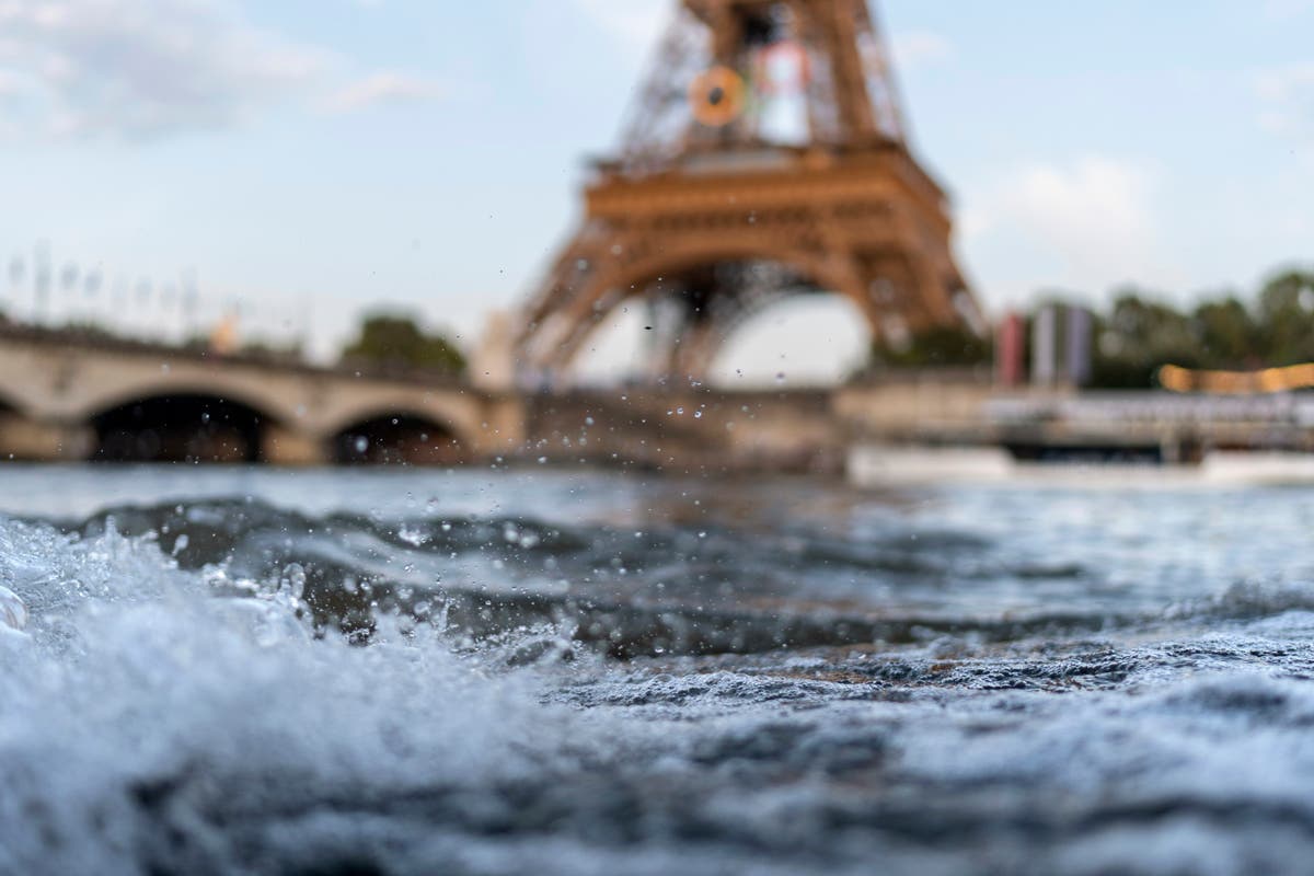 Paris mixed triathlon