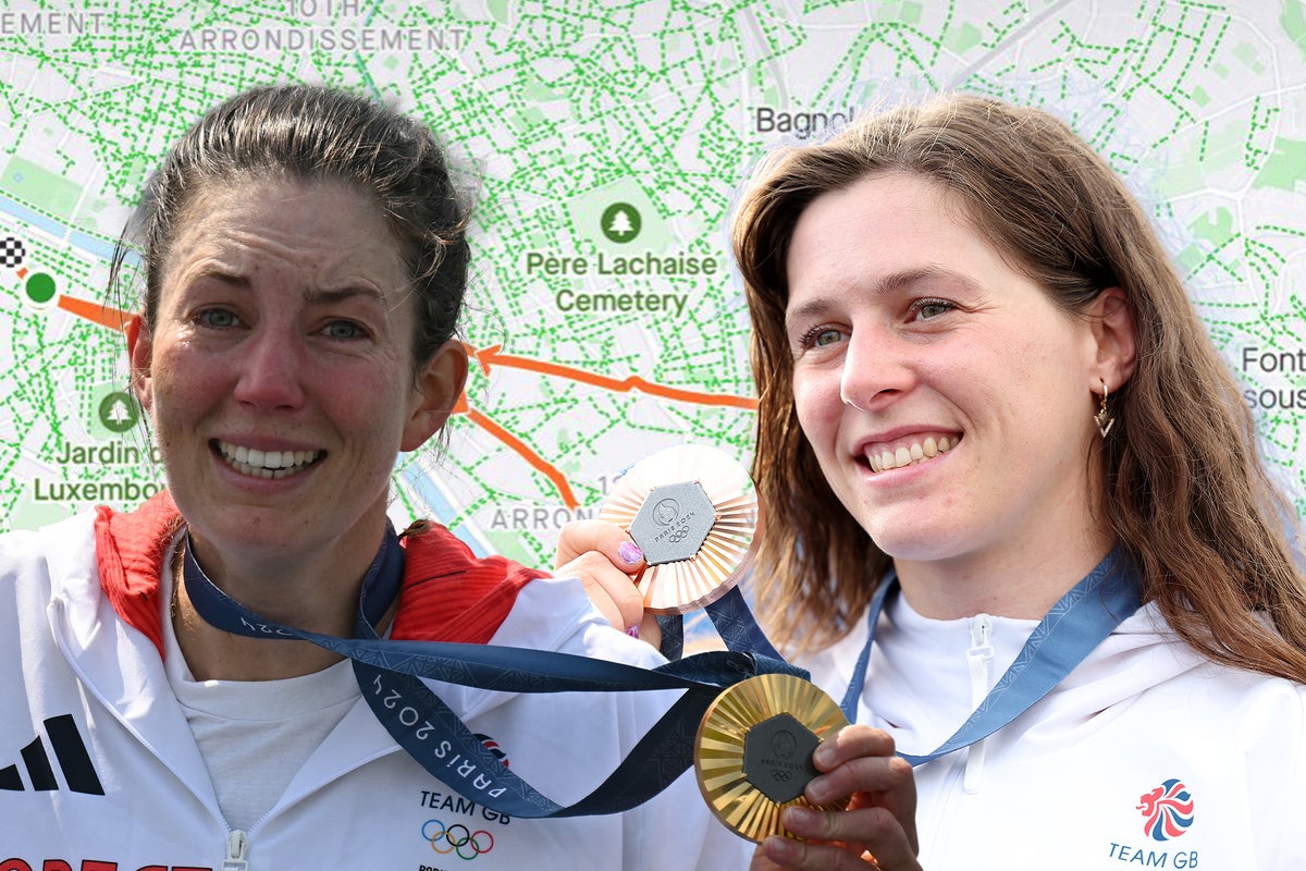 Imogen Grant, Kimberley Woods and Team GB athletes show off medal-winning routes on Strava