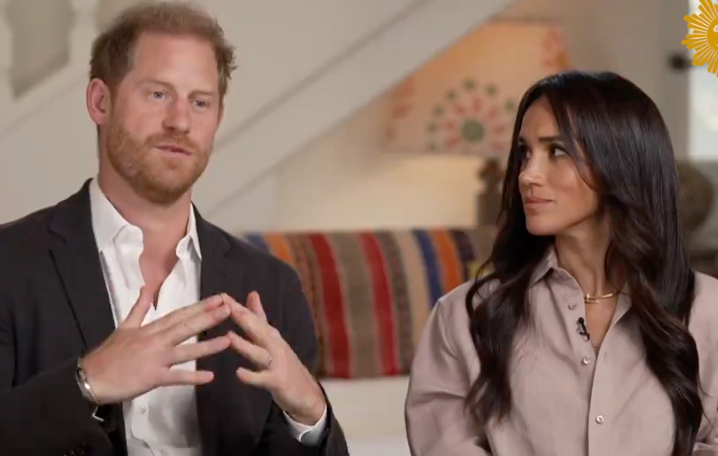 Duchess of Sussex, Meghan Markle and Prince Harry appear on 'CBS Sunday Morning'