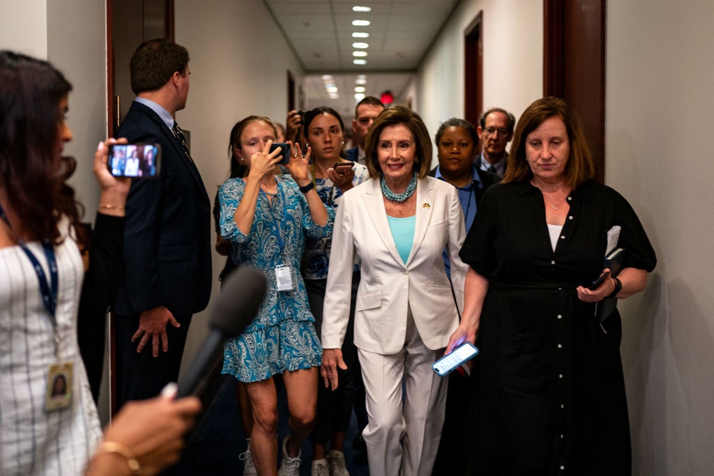 Nancy Pelosi, no longer leader of the House Democratic caucus, still wields considerable power in the lower chamber and within her party.