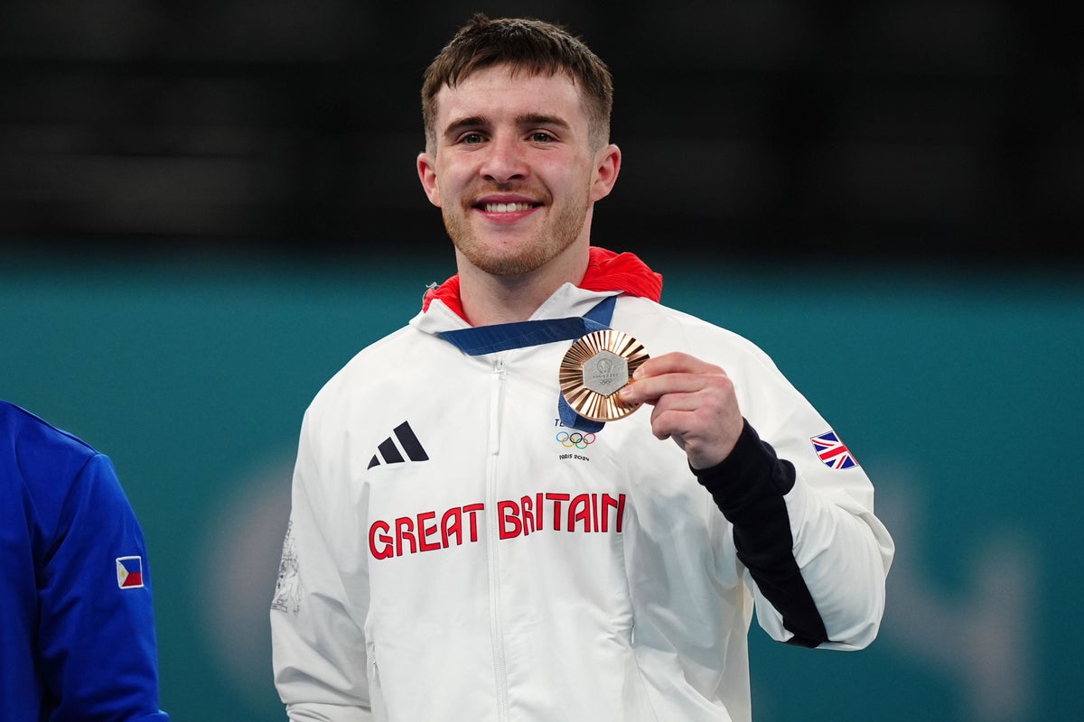 Harry Hepworth vows men’s vault bronze on Olympic debut is ‘just the start’