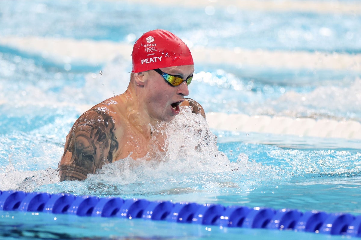 Great Britain relay team featuring Adam Peaty miss out on a medal