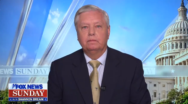 <p>Lindsey Graham warned Donald Trump to focus his attacks on Kamala Harris’s record and avoid questioning her background during his interview on August 4 </p>