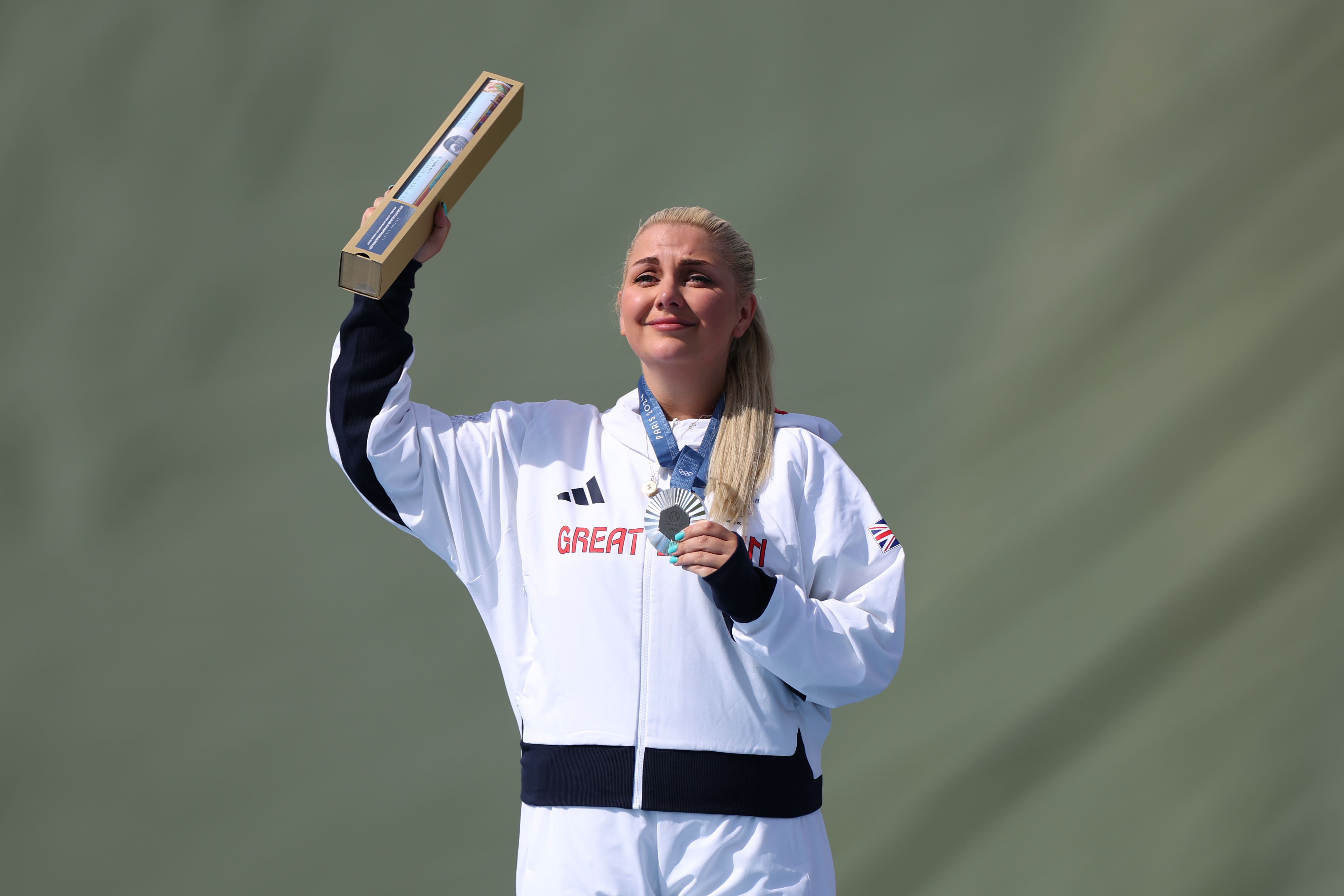 Shooter Amber Rutter led another Team GB medal rush on day nine of the Paris Olympics (Isabel Infantes/PA)