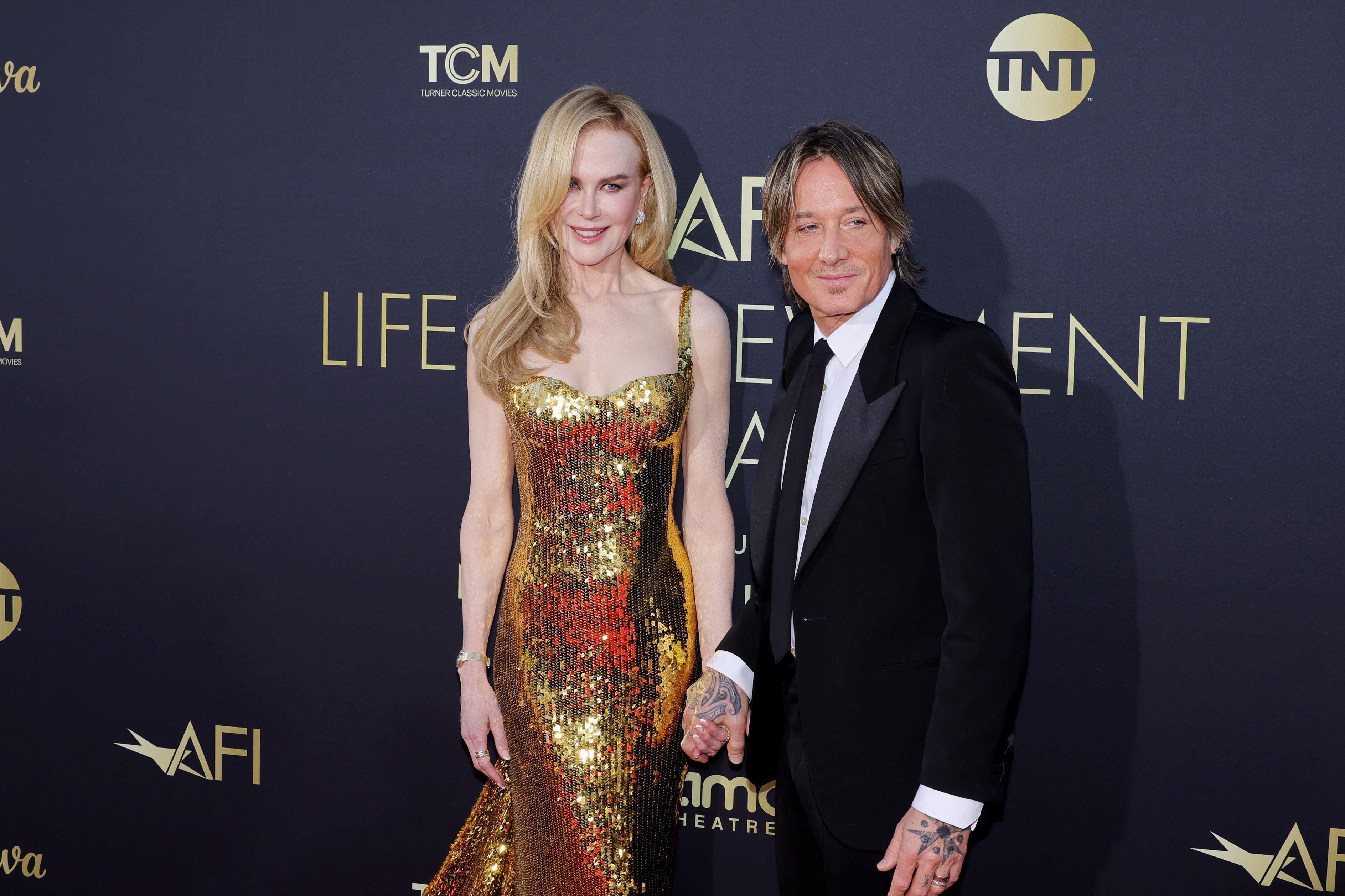 Nicole Kidman reveals why she drives a Subaru instead of Lamborghini her husband Keith Urban got her (the couple pictured in April)