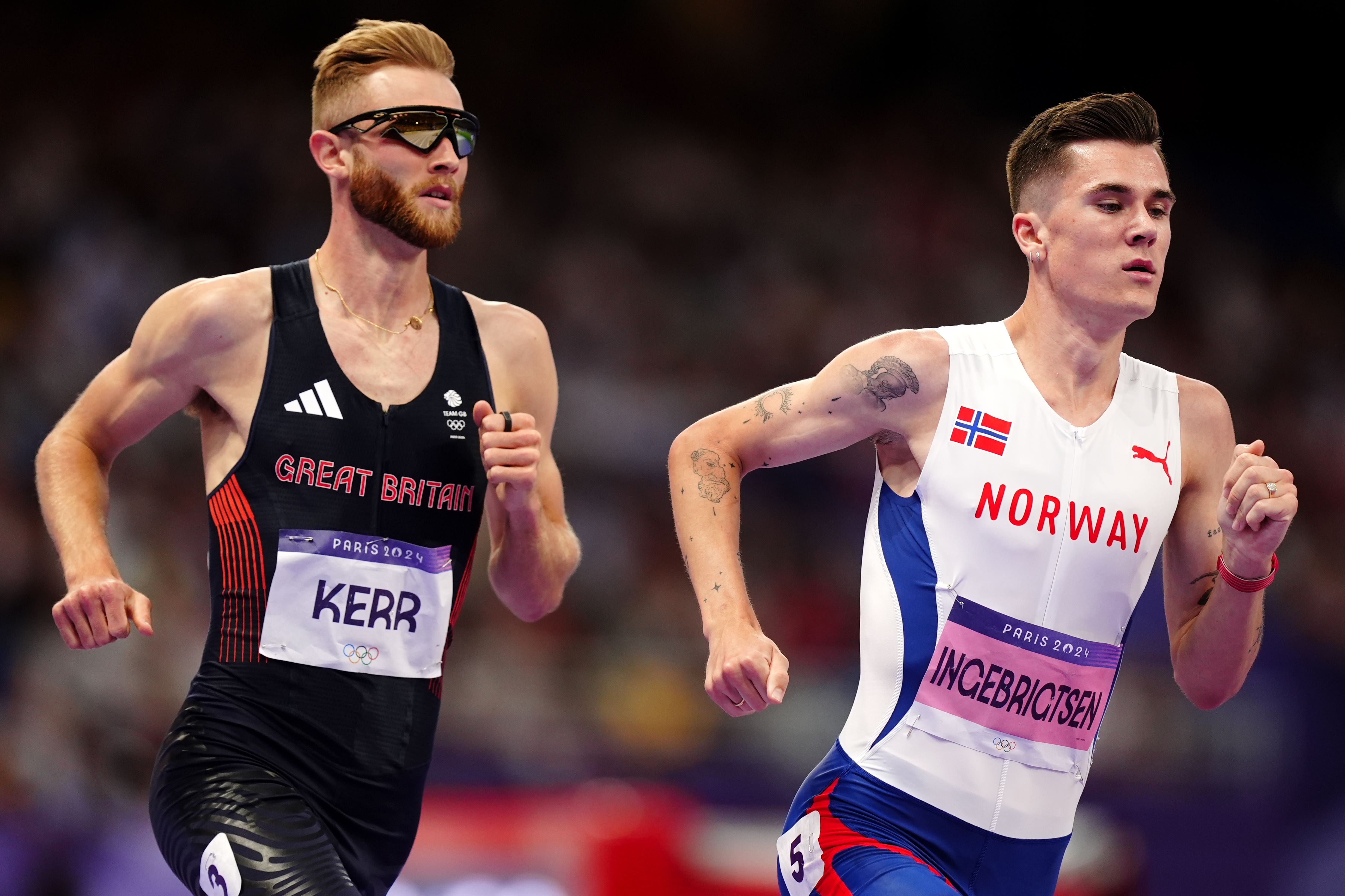 Kerr and Ingebrigtsen have traded barbs away from the track