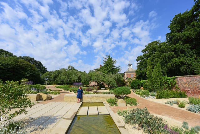 The new Mediterranean garden at Beningbrough (National Trust/PA)