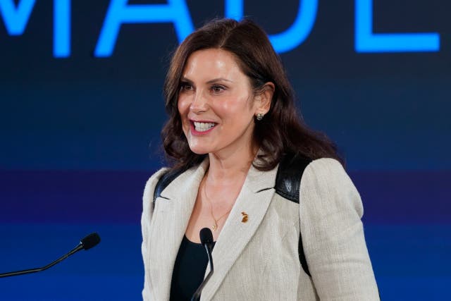 <p>Michigan Governor Gretchen Whitmer labeled former president Donald Trump “deranged” after his comments about abortion </p>