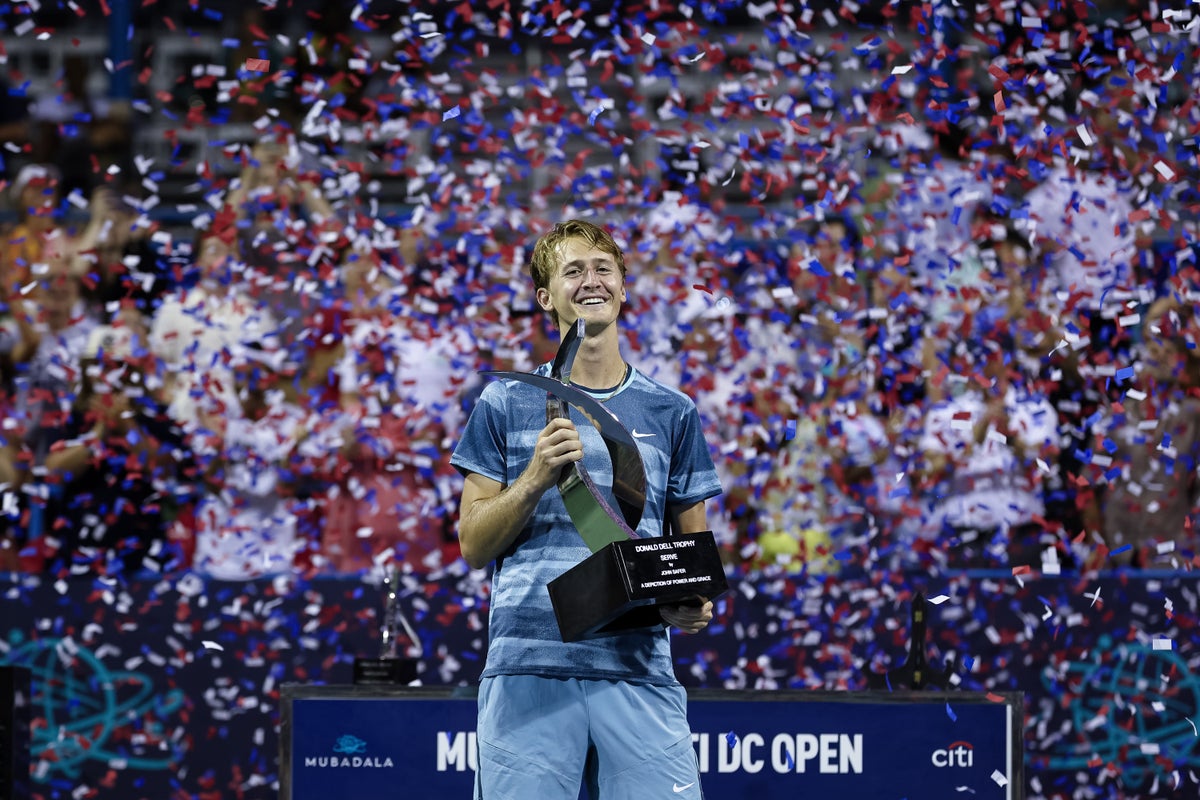 Sebastian Korda emulates father with Washington win to make ATP Tour history