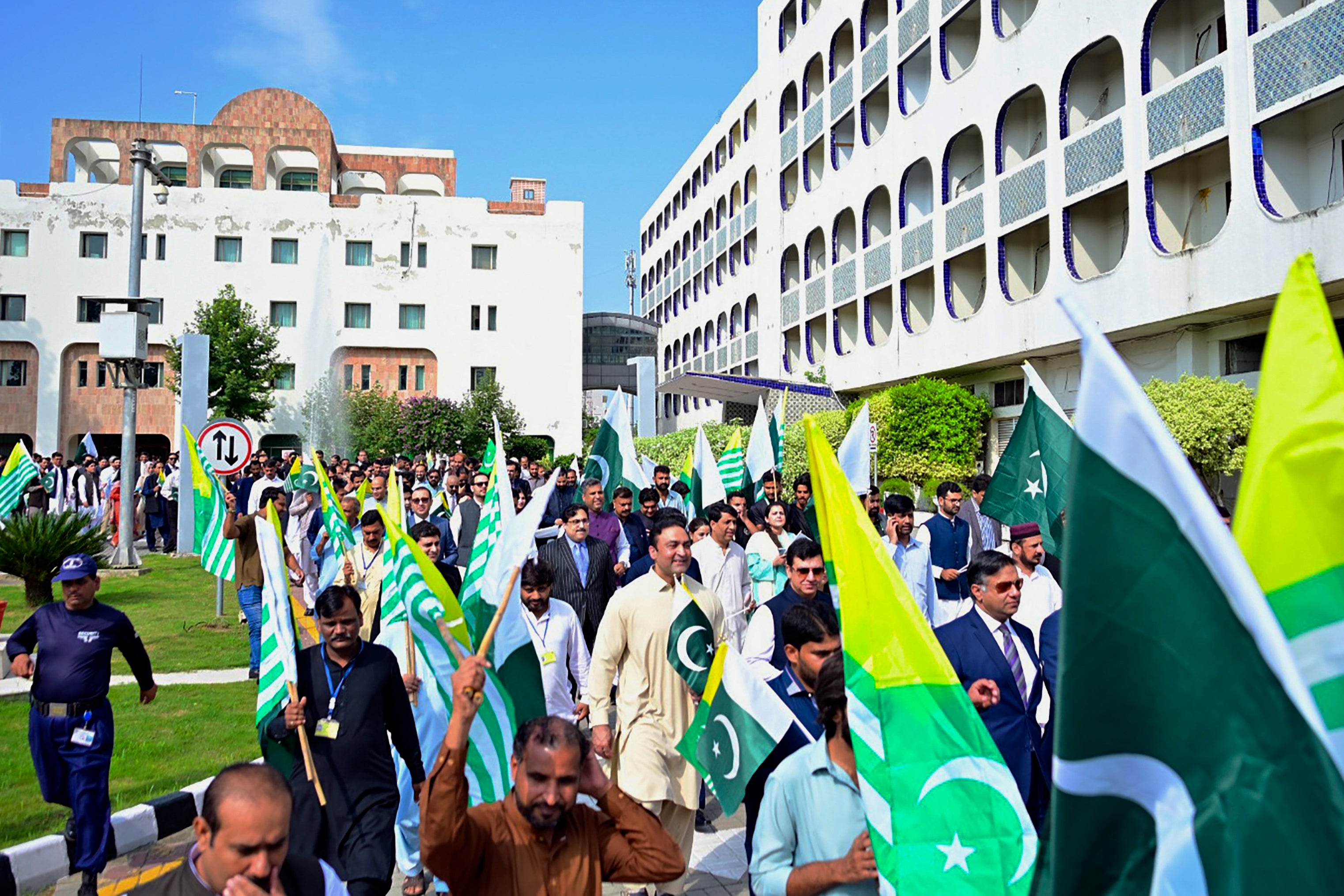Pakistan India Kashmir Protest