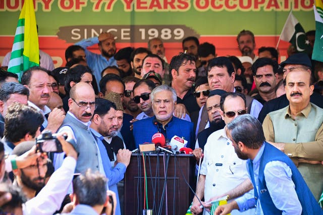 Pakistan India Kashmir Protest