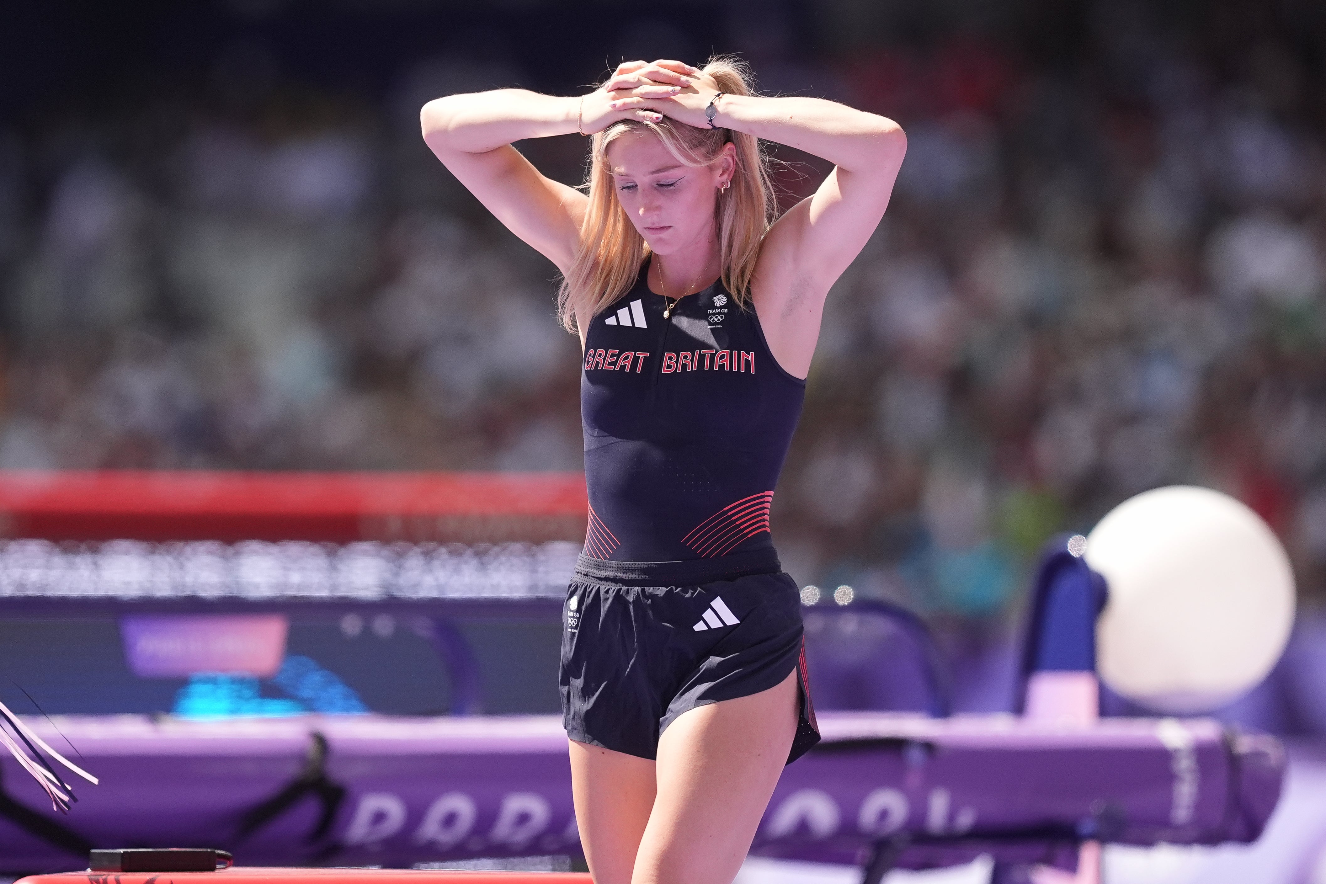 Molly Caudery ‘heartbroken’ after failing to reach the women’s pole ...