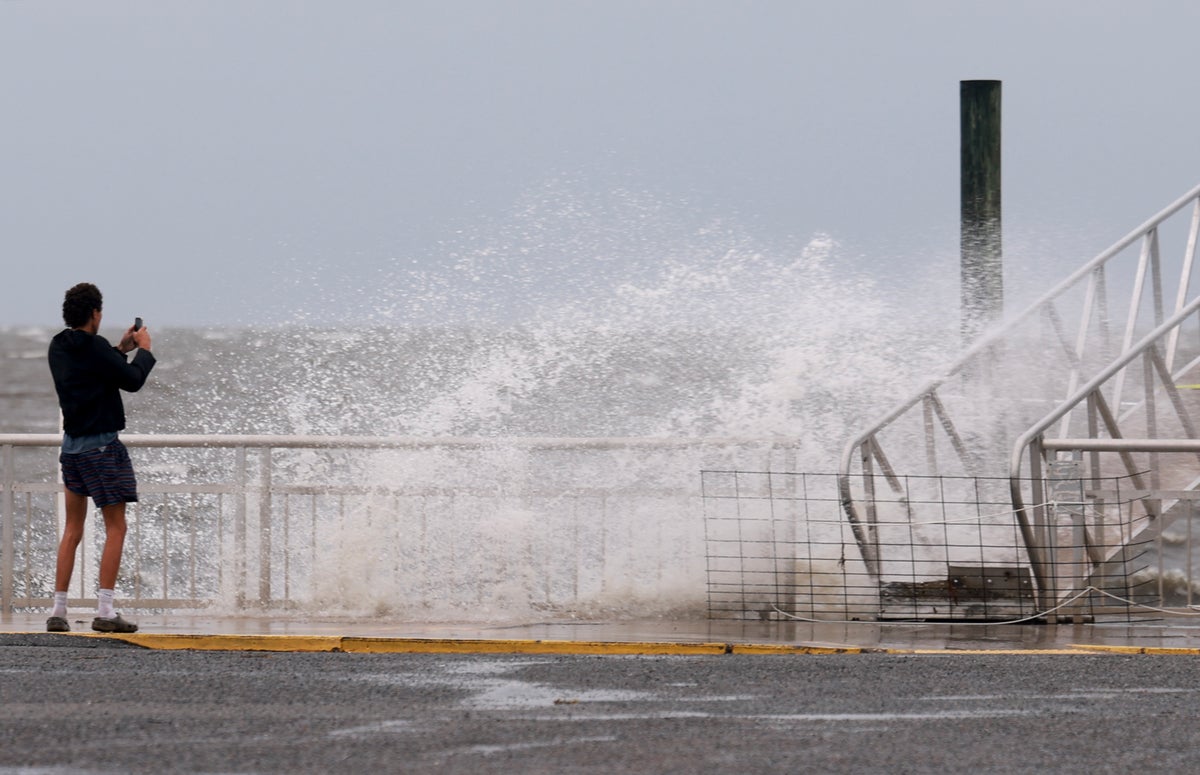 Watch live view from Florida as Tropical Storm Debby expected to make landfall