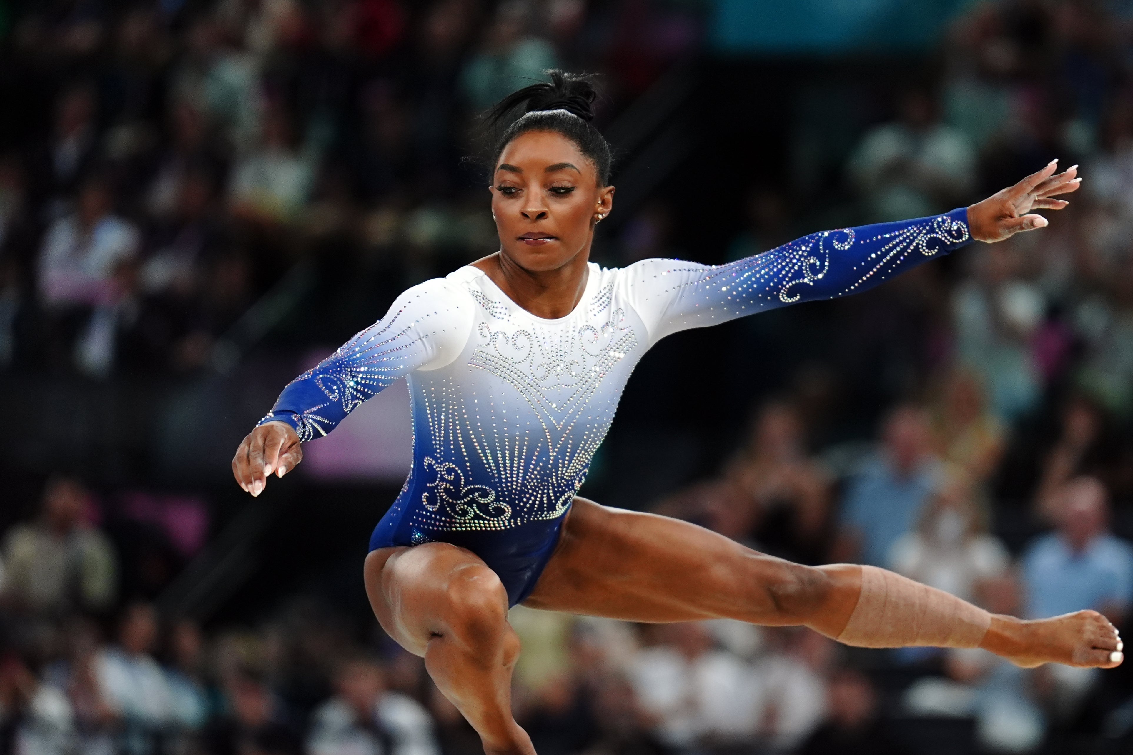 Biles may be the ‘GOAT’ but the beam can lay low even the greatest athlete