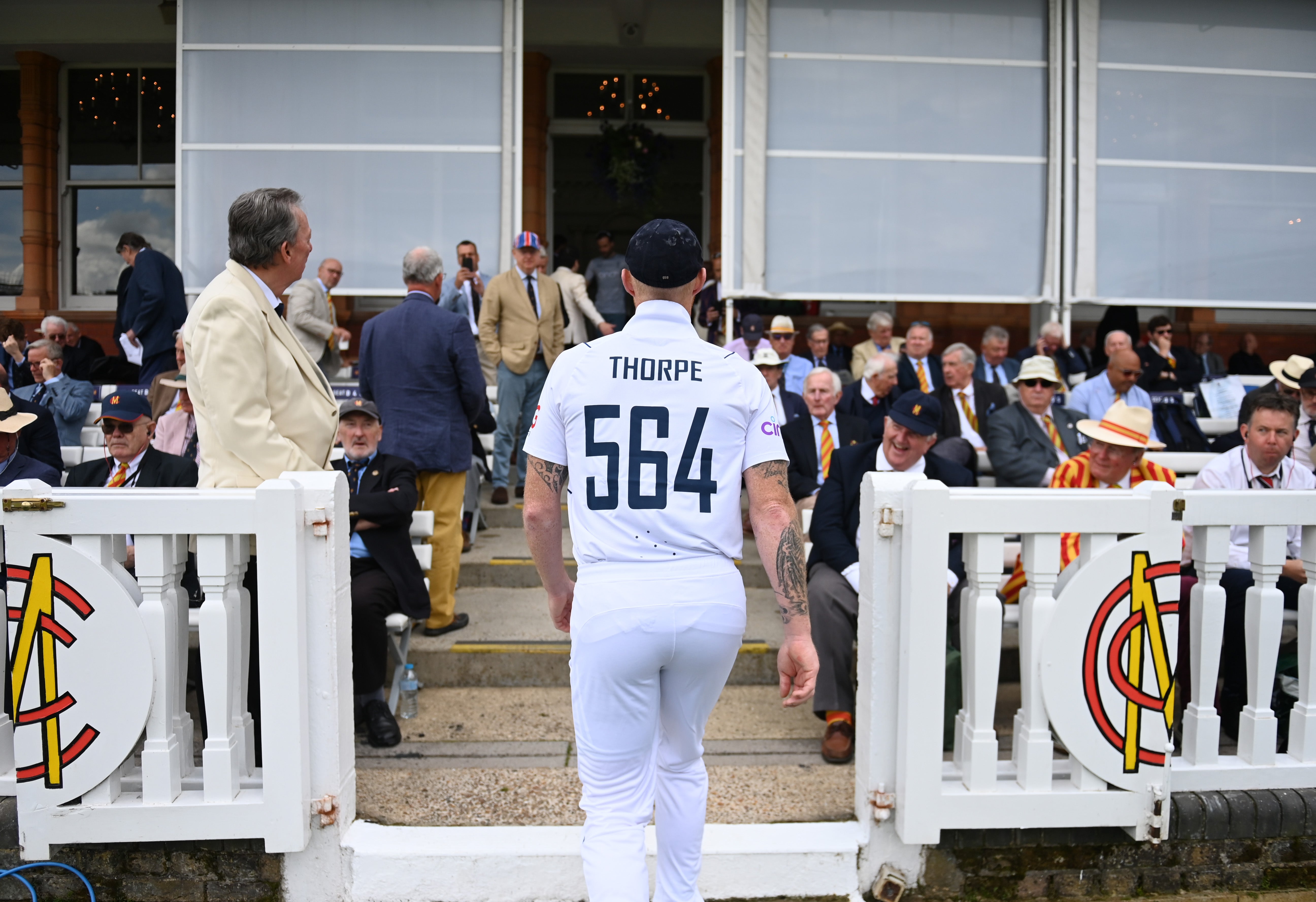 Ben Stokes wore a shirt in tribute to Graham Thorpe who was in hospital in June 2022