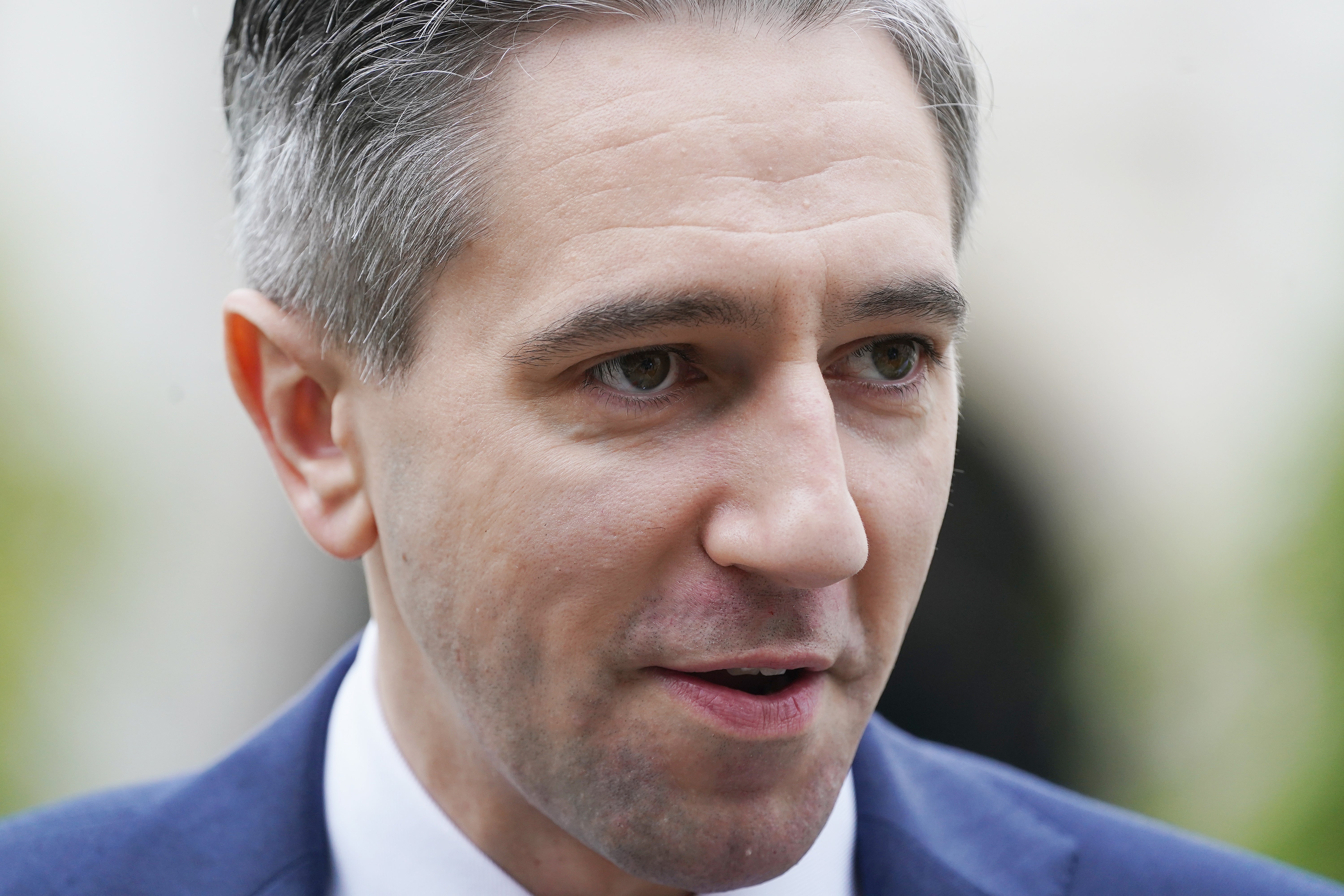 Taoiseach Simon Harris advised Irish citizens against travelling to Israel (Brian Lawless/PA)