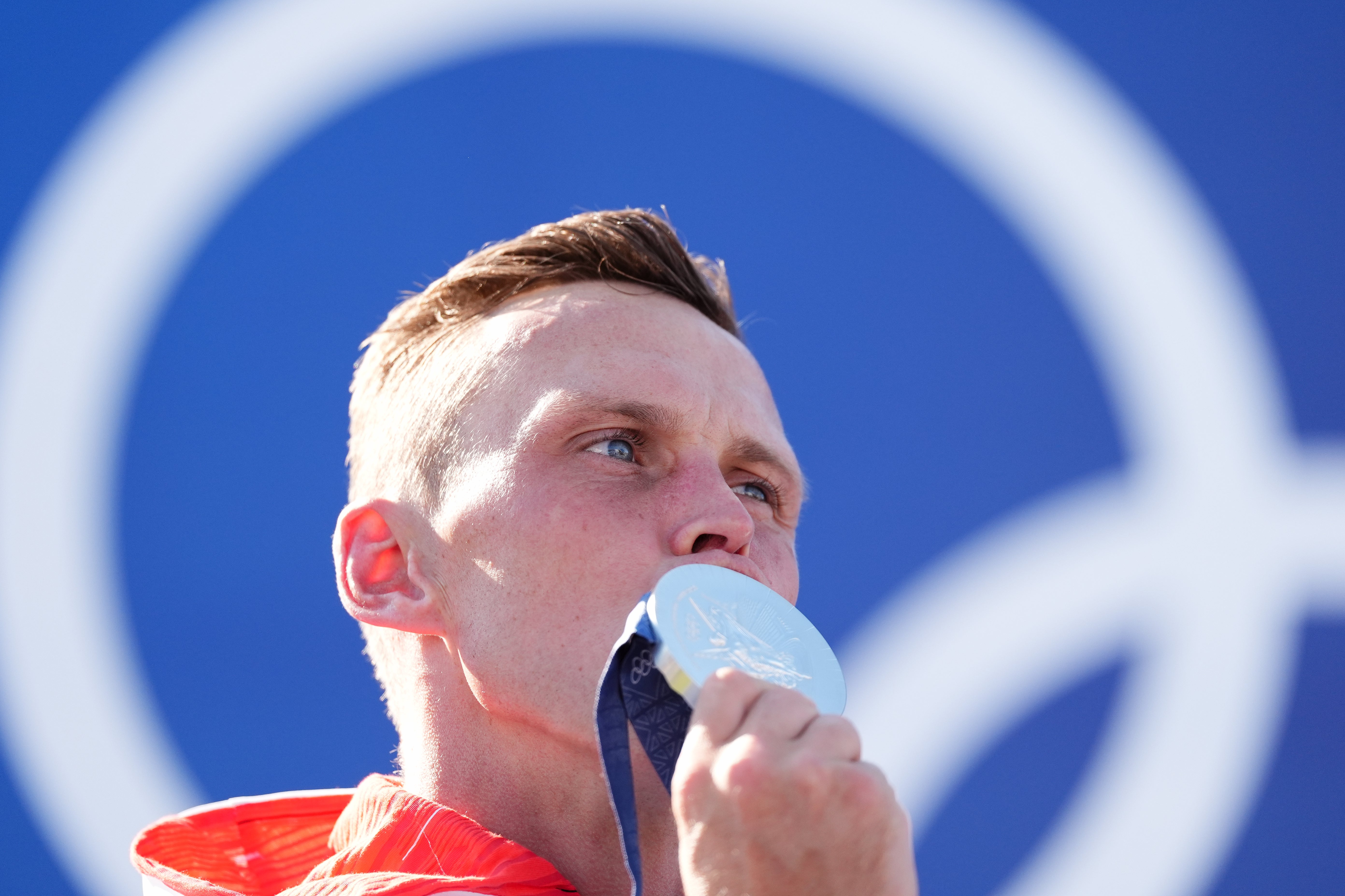 Joe Clarke claimed silver in the men’s kayak cross (John Walton/PA)